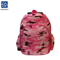 wholesale fashion pink 14'' school backpack with wheels,trolley school bag